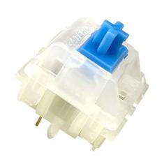 Imagem de DRAOZA Gateron Milky Yellow Switch 5 pinos compatível com teclado mecânico MX Gaming Ks-3 Patch Switch Teclado Preto Vermelho Marrom Azul Verde Amarelo (36 peças Azul)