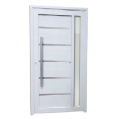 Imagem de Porta de PVC Pivotante 216x120cm Miraggio Tecplus100 Brimak Branco