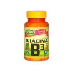 Imagem de Vitamina B3 Niacina - Unilife - 60 cápsulas