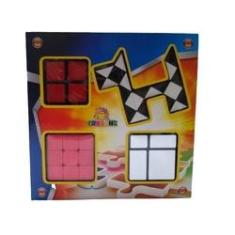 Imagem de Kit Cubo Mágico Séries FunGame 4 Und.