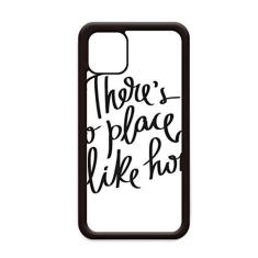 Imagem de Capa com citação "There's No Place Like Home" para iPhone 12 Pro Max para Apple Mini Mobile Case Shell