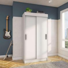 Imagem de Guarda-Roupa Solteiro Vegas 2PT Branco
