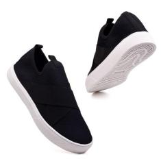 Imagem de Tenis Feminino e Masculino Lançamento Calçe Fácil Academia Caminhada D