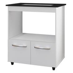 Imagem de Balcao Para Cooktop 4 Bocas Elisa Branco Mobbs