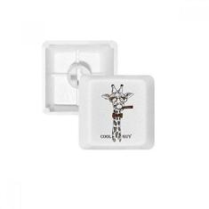 Imagem de Giraffe Cartoon Animal Brown Teclado Mecânico PBT Kit de Atualização para Jogos