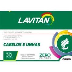 Imagem de Lavitan Suplemento Vitamínico Para Cabelos E Unhas 30 Capsulas - Cimed