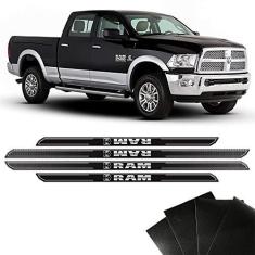 Imagem de Kit Soleira Diamante Dodge Ram 2500 Com Protetor De Porta