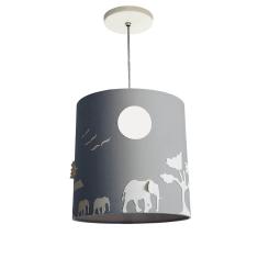 Imagem de Lustre Infantil Pendente Safári 25x25 