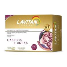 Imagem de Lavitan Hair Cabelos E Unhas 60 Capsulas - Cimed