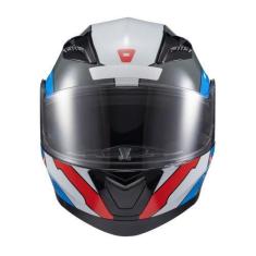 Imagem de Capacete Texx Escamot Gladiator V3 Reisen Azul Verm Branc 62 F016