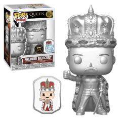 Imagem de Funko Pop Rocks Queen Freddie Mercury King 184 C/Pin Ex 184