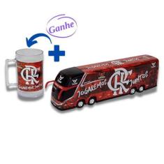 Imagem de Brinquedo Miniatura De Ônibus Flamengo Mengão + - Marcopolo G7 Dd - G8