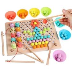 Imagem de Jogo De Tabuleiro Sorting Toy Wokex Montessori Diy Elimination Bead
