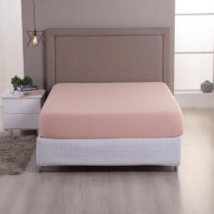 Imagem de Lençol Avulso Queen Malha 100% Algodão - MALUCASIM ENXOVAIS, Salmão