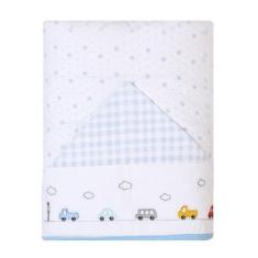 Imagem de Toalha de Banho Felpuda Bebê C/ Forro de Fralda Soft 90x70cm C/Capuz B