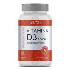 Imagem de Vitamina D3 2.000UI - 60 Cápsulas - Lauton Nutrition