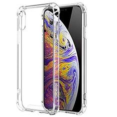 Imagem de Capinha Silicone Transparente Antichoque Iphone XS