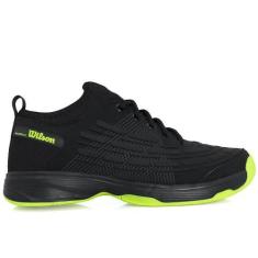 Imagem de Tênis Wilson Pro Open 2.0 Preto E Limão