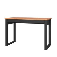 Imagem de Mesa para Escritório 1 Gaveta Industrial(Freijó/Preto)