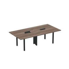 Imagem de Mesa Reunião 320cm X 120cm Mrcpb3212 Walnut/Preto
