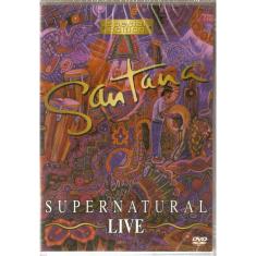 Imagem de DVD - SANTANA - LIVE Supernatural