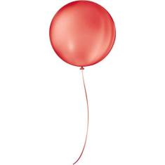 Imagem de Balão Redondo N.5 Vermelho Quente