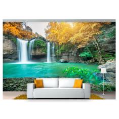 Imagem de Papel De Parede Cachoeira Natureza Mata 3D 6M² Nch172