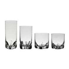 Imagem de Jogo com 24 Copos De Cristal Linha Trio Bohemia