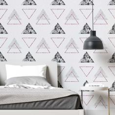 Imagem de Papel De Parede Adesivo Geométrico N02160 Rolo 0,58X3M