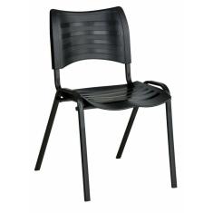 Imagem de Cadeira Empilhável Iso Linha Polipropileno Iso Preto