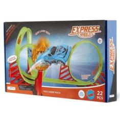 Imagem de Pista Com Loop 360 Express Wheels Multikids - Br1016 - Multkids