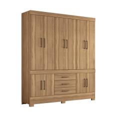 Imagem de Guarda-Roupas Casal 10 Portas 3 Gavetas Multimóveis CR35191