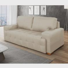 Imagem de Sofá 2 Lugares 180cm Couro Legítimo Roma Scala Decor