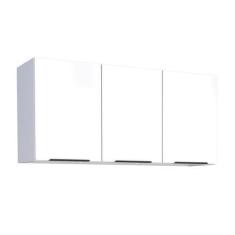 Imagem de Armário Aéreo De Cozinha Aço 3 Portas Jupter 120 Cozimax Branco