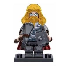 Imagem de Boneco Blocos De Montar Thor Cabelo Cromado Vingadores - Mega Block To