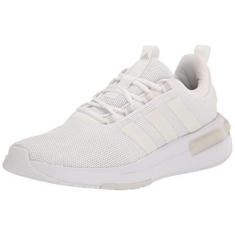Imagem de adidas Tênis feminino Racer Tr23, Branco/Zero Metálico/Cinza, 35