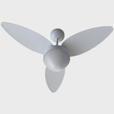 Imagem de Ventilador Teto Aires Branco 3 Pás Controle Remoto Luminária Silencioso Inverter Bivolt Ventisol