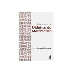 Imagem de Elementos De Didatica Da Matematica - Capa Comum - 9788588325883