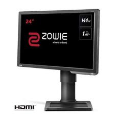 Imagem de Monitor Gamer BenQ ZOWIE 24´ Widescreen, Full HD, HDMI/DVI/Display Port, 144Hz, 1ms, Altura Ajustável - XL2411P
