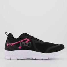 Imagem de Tênis Everlast Bunker 5 Feminino Preto e Rosa-Feminino