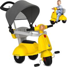 Imagem de Triciclo Banderetta Capota Amarela Bandeirante Passeio Pedal