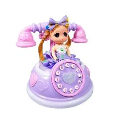 Imagem de Piano Telefone Musical Infantil Com Boneca Sons E Luzes - Toy King