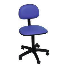 Imagem de Cadeira Gold secretária s regulagem de altura corano Azul