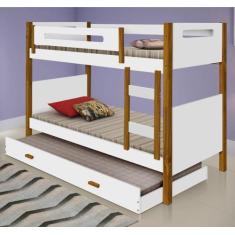 Imagem de Treliche Juvenil Canadá com Proteção Lateral e Colchões - Mais de Casa