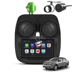 Imagem de Kit Central Multimídia Sistema Android Espelhamento Usb Bluetooth Fiat