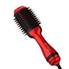 Imagem de Escova Secadora Diva Revestimento Cerâmico e com 3 Niveis de Temperatura Cadence - Vermelho