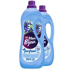Imagem de Kit 2 Amaciante de Roupas Bombril MonBijou Perfume 1,7L Cada