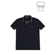 Imagem de Camisa Polo Masculina Hering Básica com Bordado na Modelagem Comfort