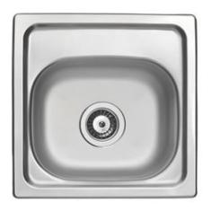 Imagem de Cuba Sobrepor Inox 38x38 1CH SF Perfecta