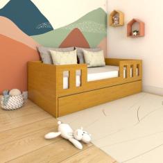 Imagem de Bicama Infantil Com Estrado Fixo Play Mel